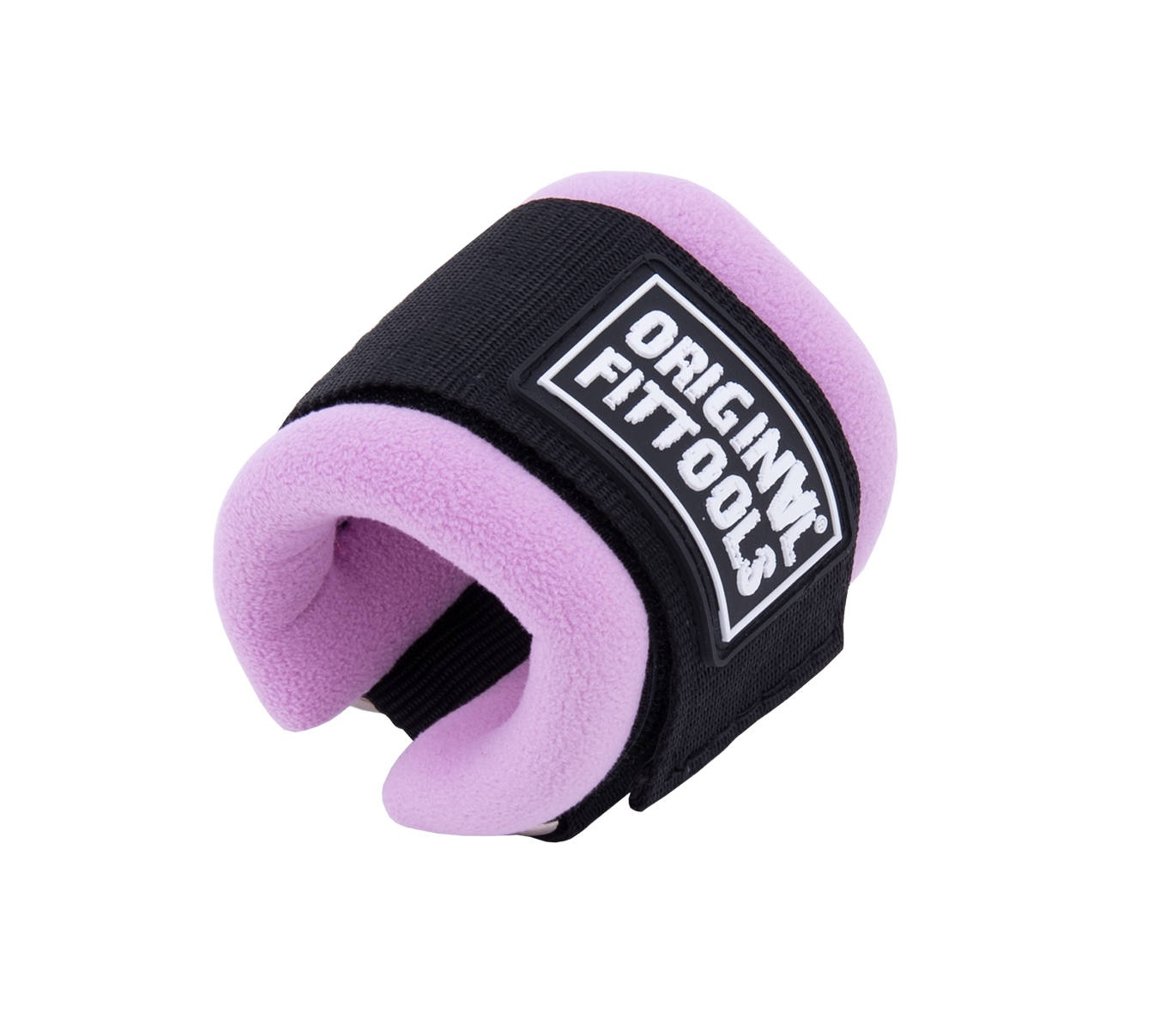 Ремень для тренировки мышц рук регулируемый фиолетовый (D-кольцо)