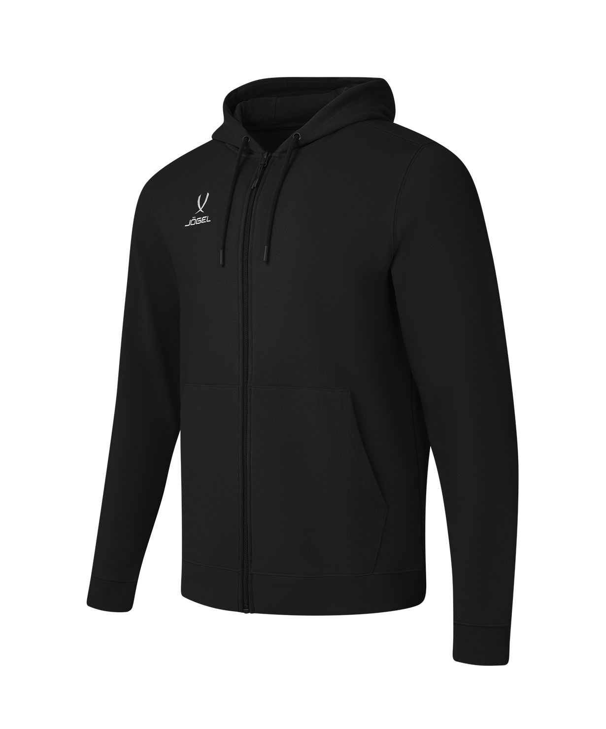 Худи на молнии JOGEL ESSENTIAL Cotton FZ Hoodie, черный, детский