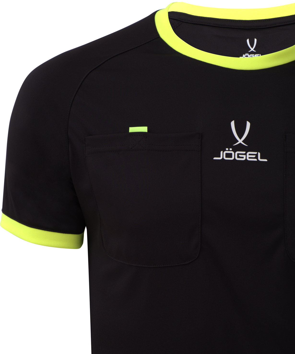 Футболка судейская JOGEL Referee tee, черный, размер L