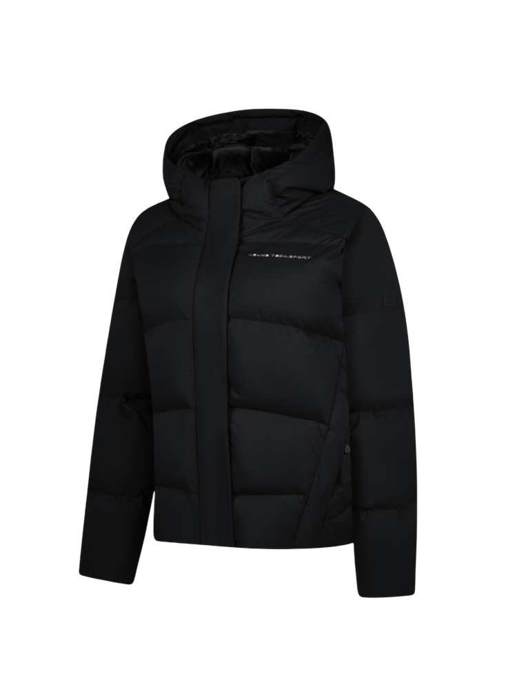 Пуховик KELME Short Hooded Down Jacket Black