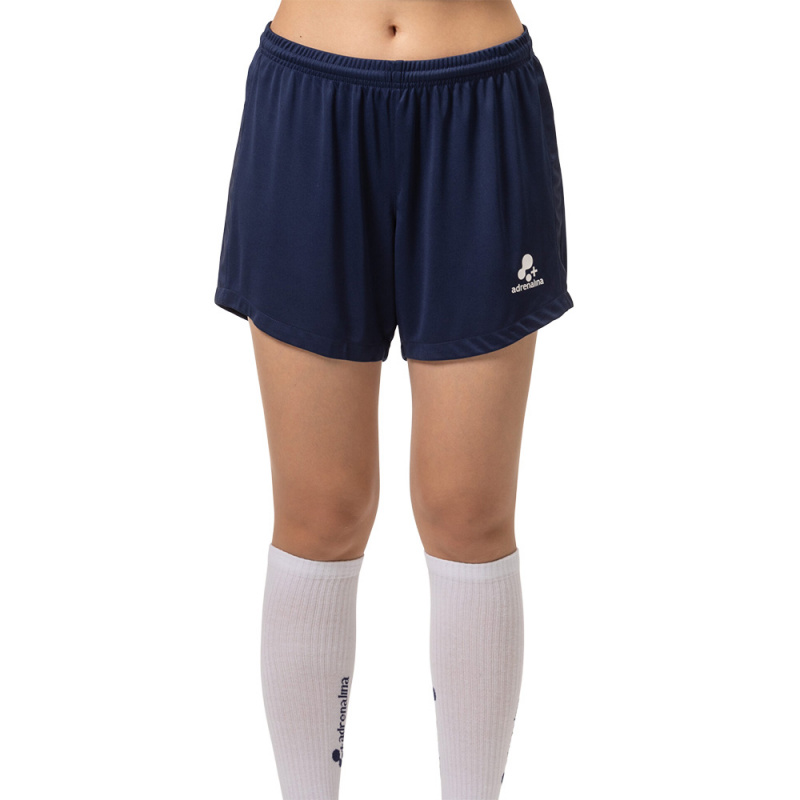 Шорты тренир. жен. +ADRENALINA Alix 2019-036-XL, р.XL, 100% полиэстер, темно-синий
