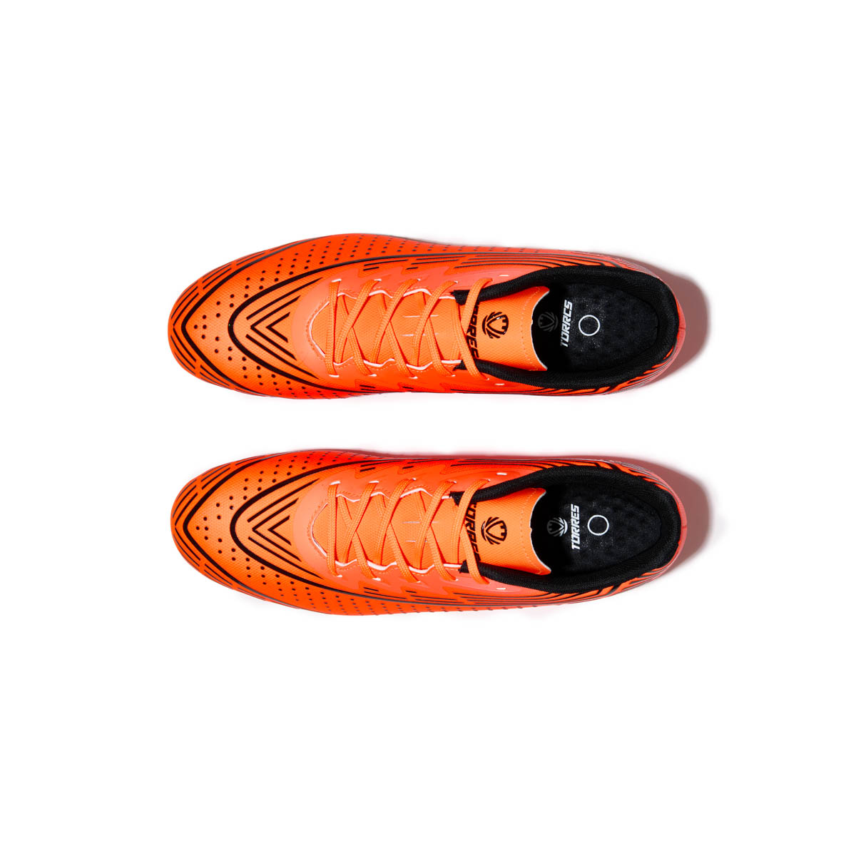 Бутсы футбольные TORRES FURIA, TS35324510-42, р.42 , ПУ, оранжевый