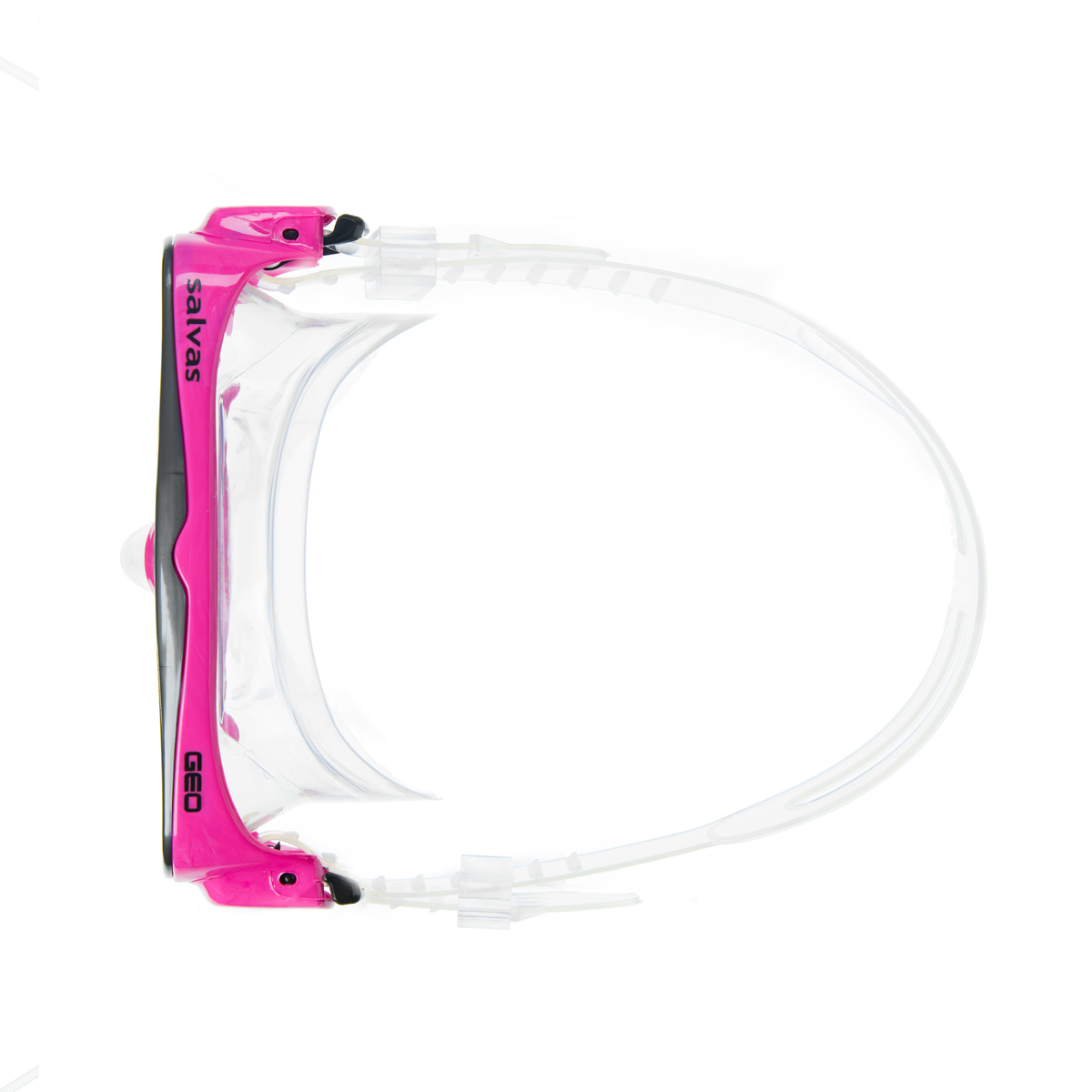 Маска для плав. Salvas Geo Jr Mask, CA105S1FYSTH, безопасн.стекло, силикон, р. Junior, розовый