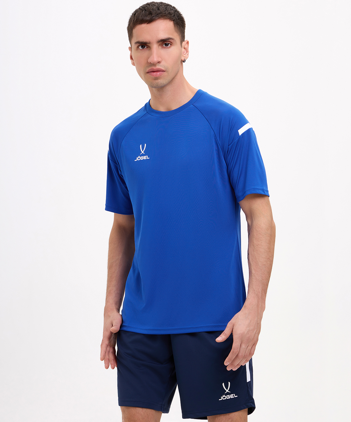 Футболка тренировочная JOGEL CAMP 2 Training Poly Tee, синий, размер L