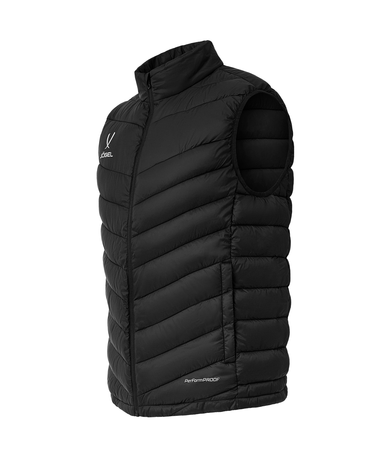 Жилет утепленный JOGEL ESSENTIAL PerFormPROOF Light Padded Vest, черный, размер L