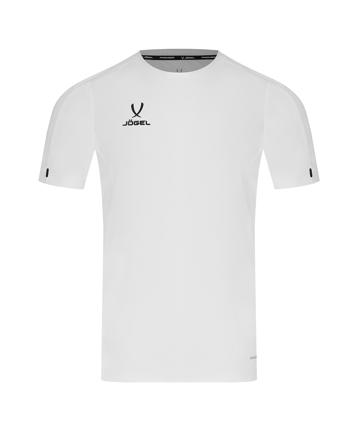 Футболка тренировочная JOGEL PREMIER PerFormDRY Training Poly Tee, белый, размер L