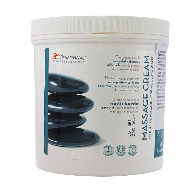 Крем массажный базовый, профессиональный, без парафина Massage Cream, RMG1010001, 1000 мл