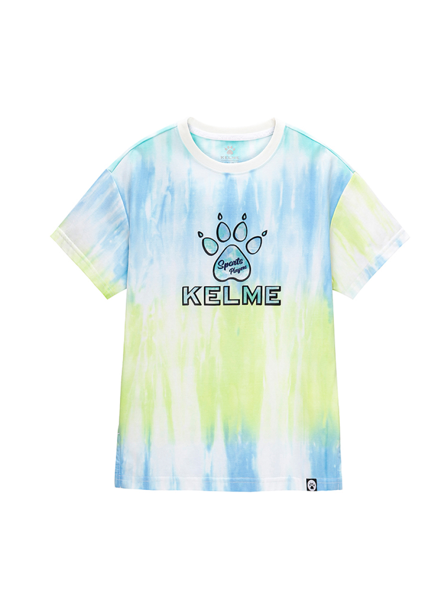 Детская футболка KELME Short Sleeve T-Shirt Kid Light Blue