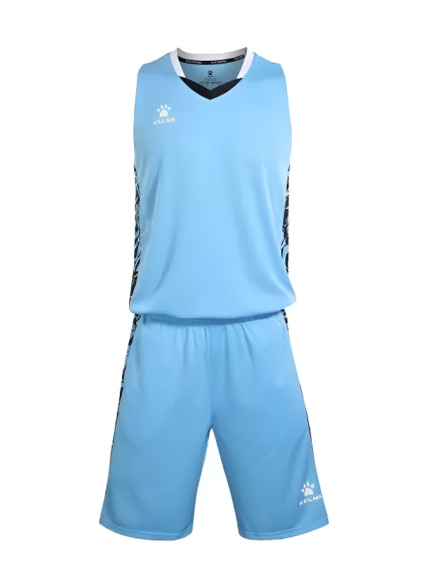 Детская баскетбольная форма KELME Basketball Set (Kids) Light Blue