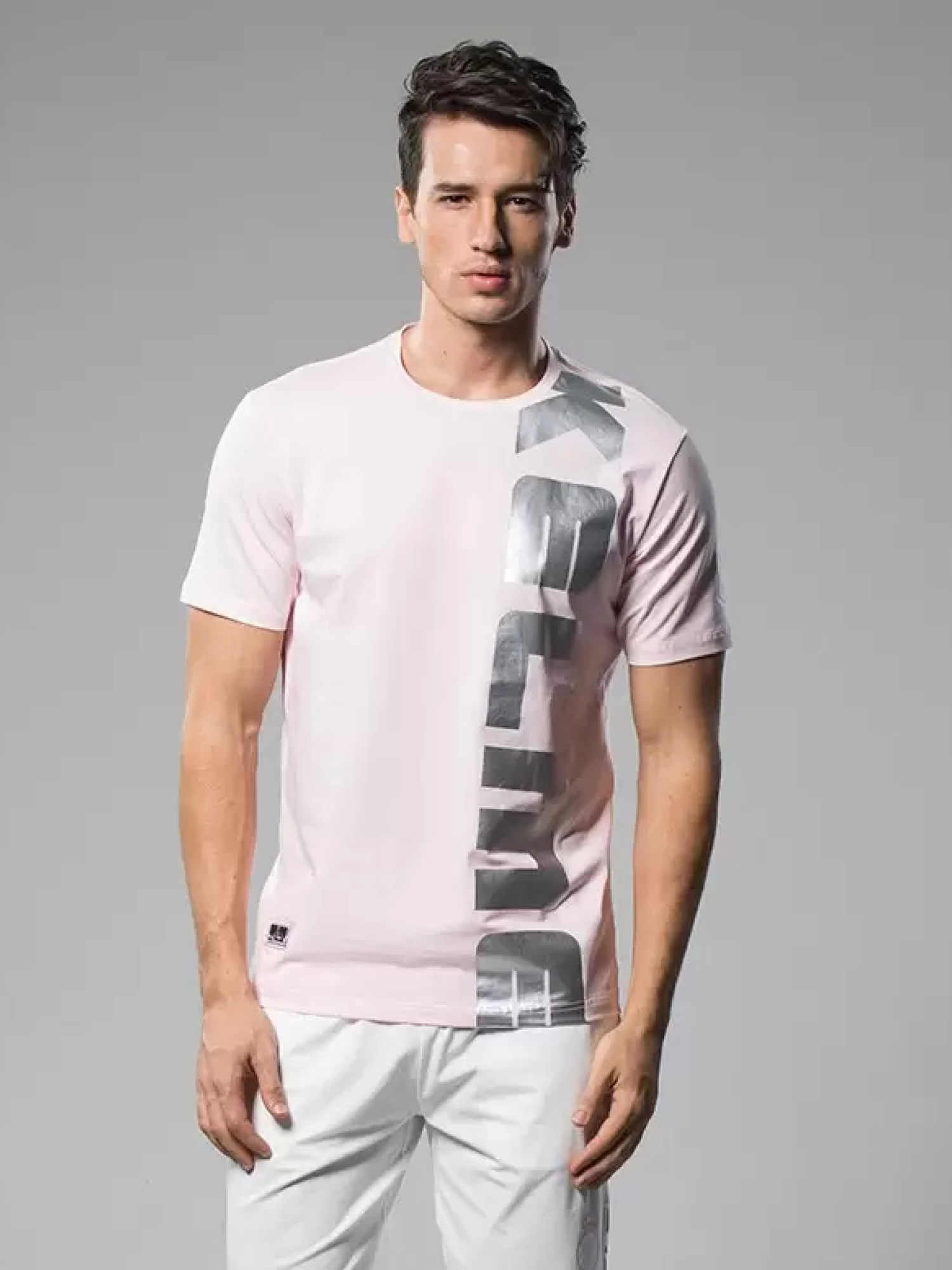 Футболка KELME Men's Short Sleeve T-Shirt Light Pink