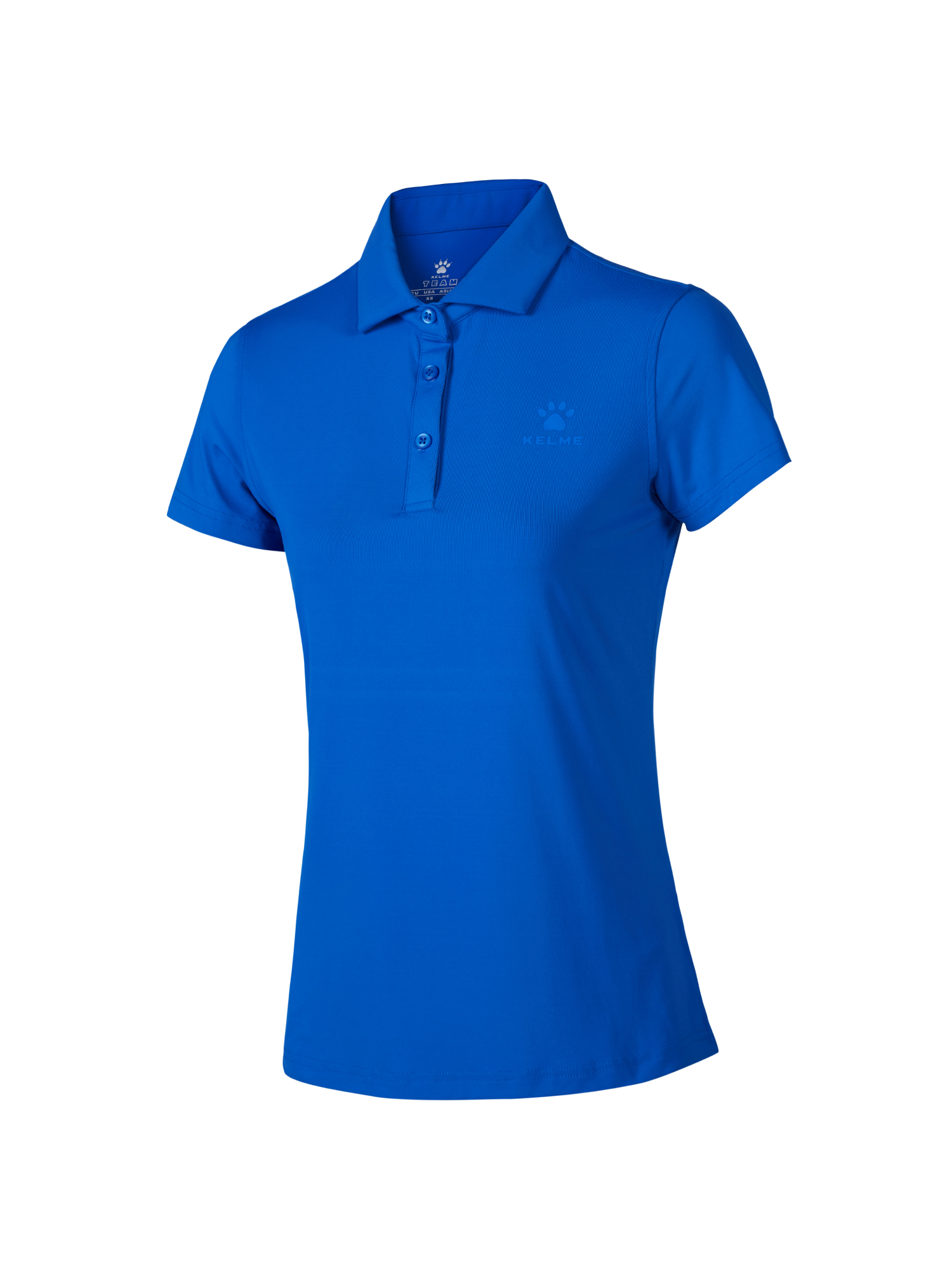 Футболка-поло KELME Women's Short Sleeve Polo Shirt Blue