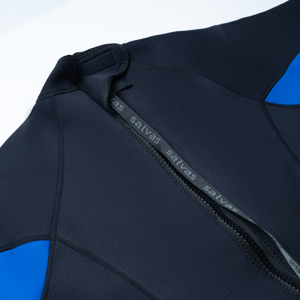 Гидрокостюм для плавания Salvas Shorty Adult, MS003-54, р. XL, неопрен, чёрно-синий
