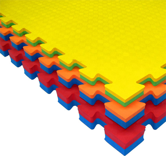 Будо мат (татами) 1x1 м / 20 мм / ЭВА / Двусторонний