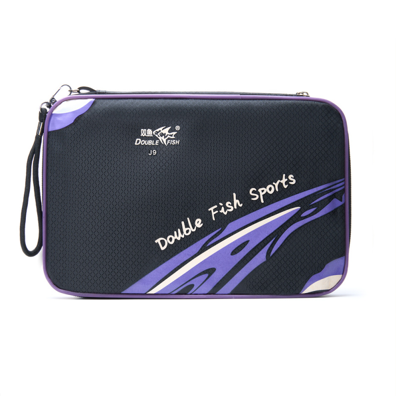 Ракетка для н/т DOUBLE FISH J9, для профессионалов, накладка 2.1 мм, конич. ручка + чехол