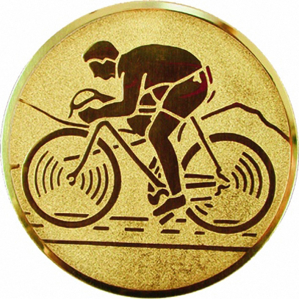Эмблема D2-A99/G шоссейный велоспорт (D-50 мм)