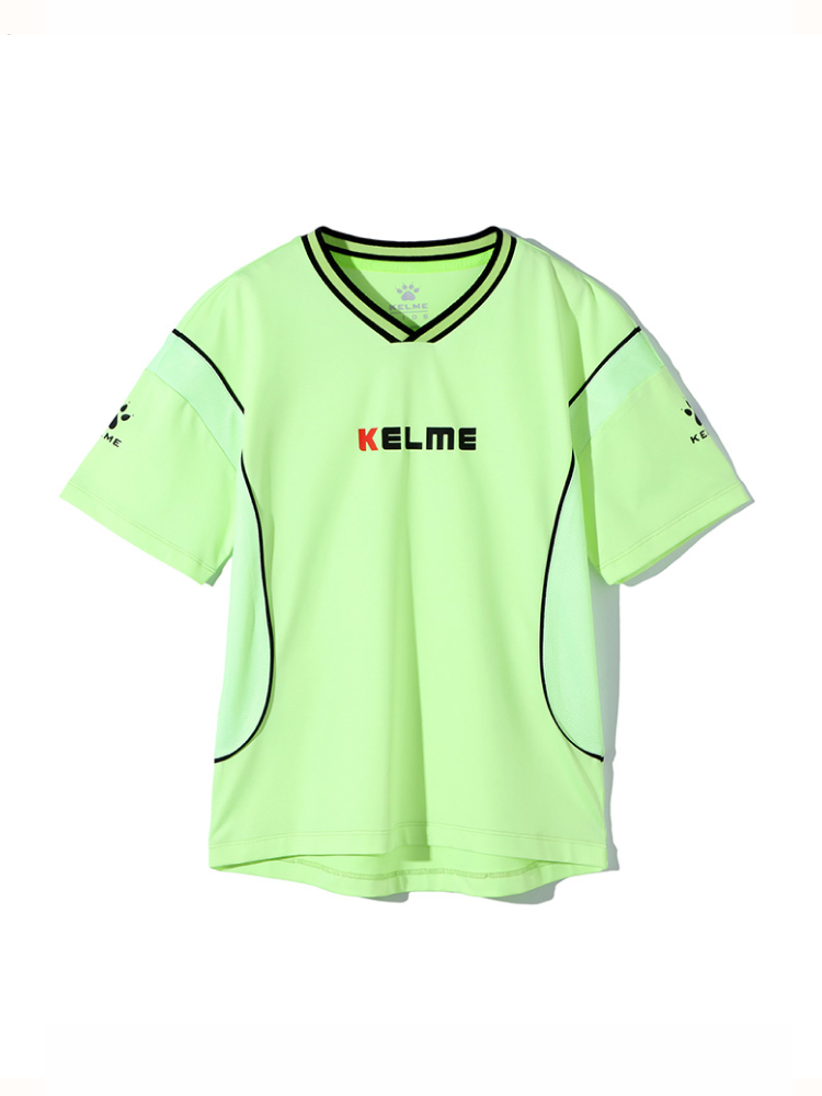 Детская футболка KELME Boys Football Short Sleeve T-Shirt Light Green