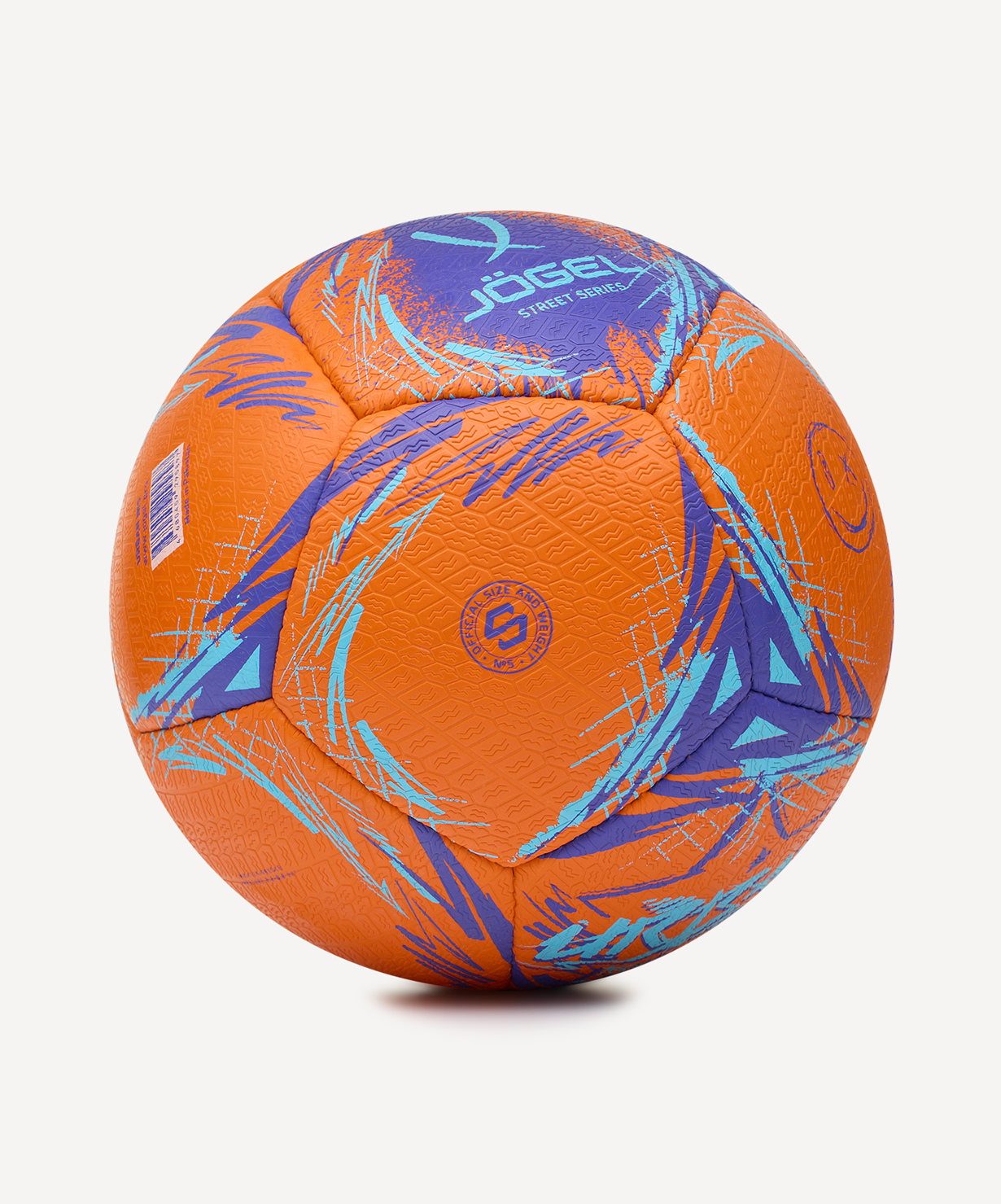 Мяч футбольный JOGEL Urban №5, оранжевый, размер 5