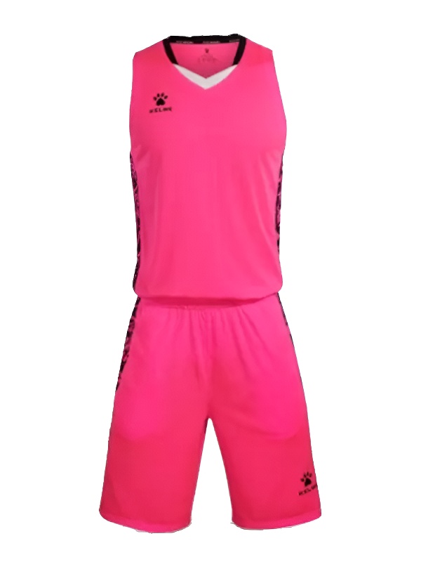 Детская баскетбольная форма KELME Basketball Set (Kids) Pink