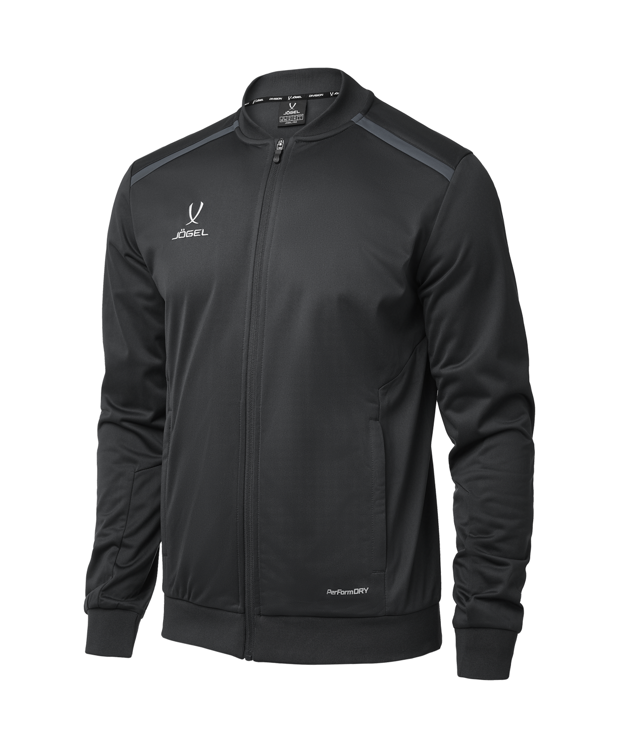 Олимпийка JOGEL DIVISION PerFormDRY Pre-match Knit Jacket, черный
