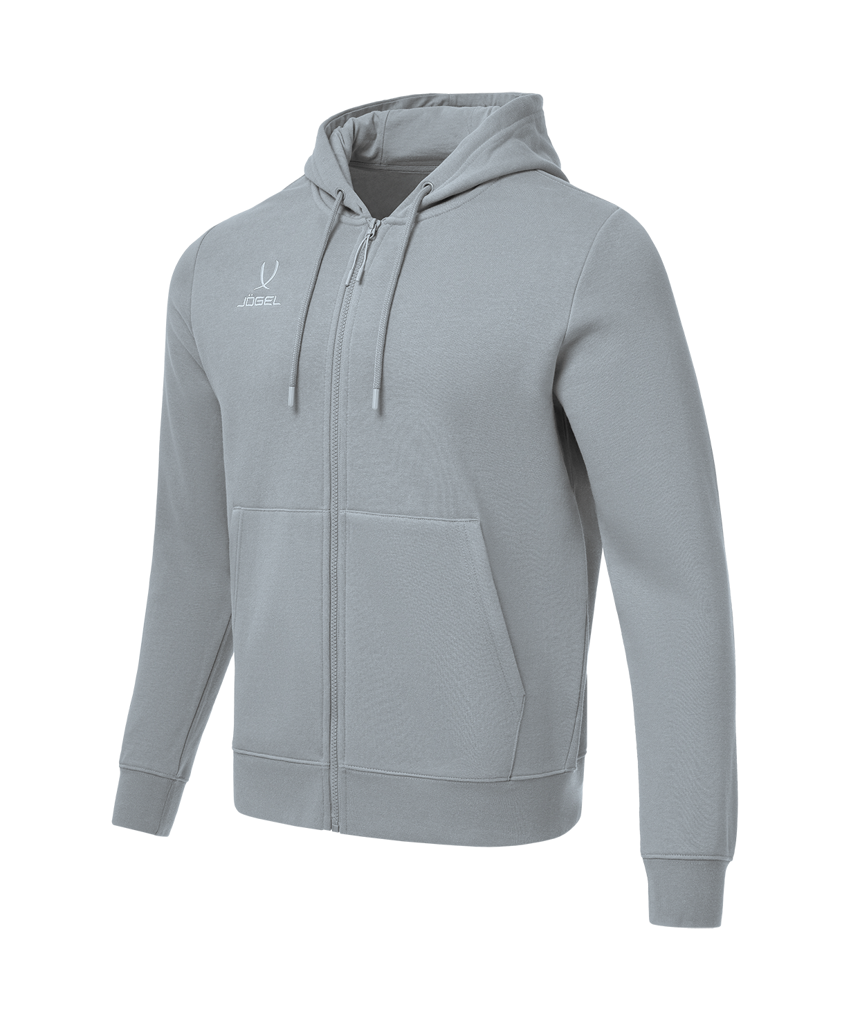 Худи JOGEL ESSENTIAL Fleece Zip Hoodie, серый