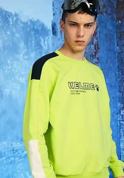 Свитшот KELME Men's Knitted Sweater Light Green