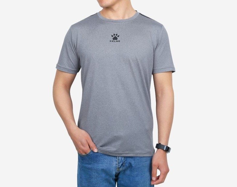 Футболка KELME Basketball Training T-Shirts Grey