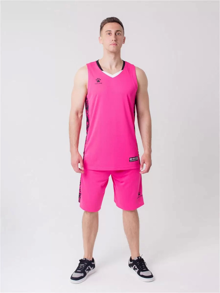 Баскетбольная форма KELME Basketball Clothes Pink