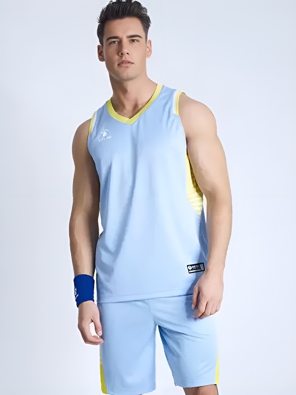 Баскетбольная форма KELME Basketball Set Light Blue