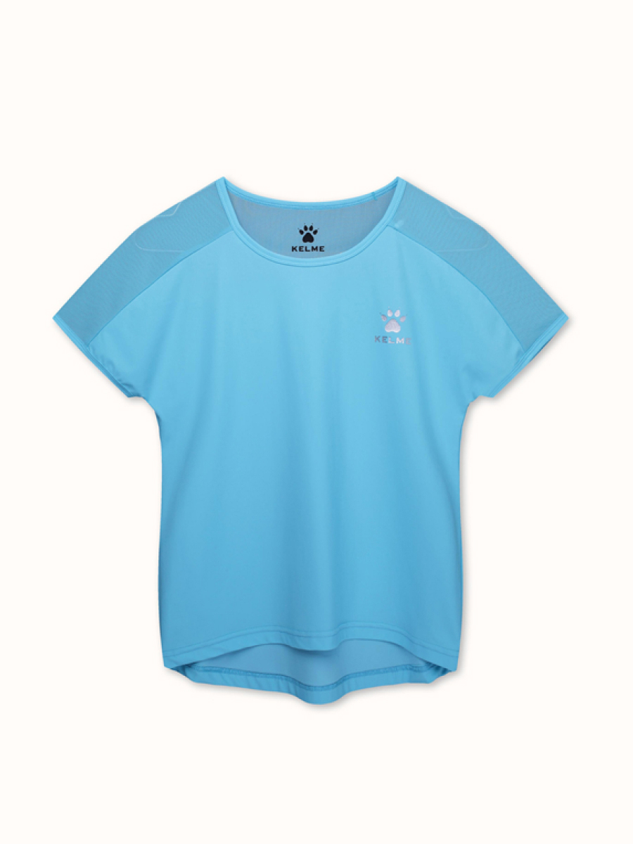 Детская футболка KELME Girls Short Sleeve T-Shirt Teal