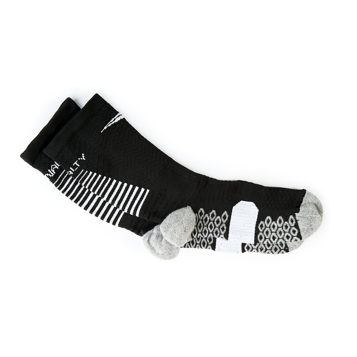 Носки спорт. PENALTY SE7E, 4107879000UN, р.39-44, полипроп., хлопок, эластан, черно-белые