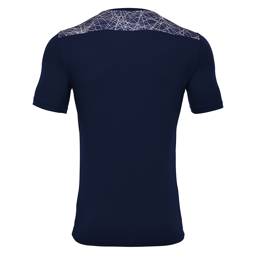 Футболка спортивная унисекс MACRON Nash, 50760701-NV-2XL, р.2XL, 100% полиэстер, темно-синий