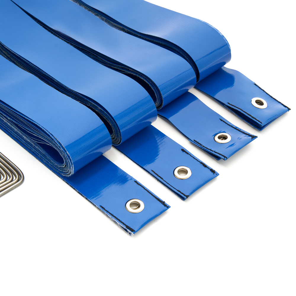 Компл. для разметки площ. для пляж. вол., FS-R-№05, ленты ПВХ,шир.5см,8х16м,6 мет.колышка, синий