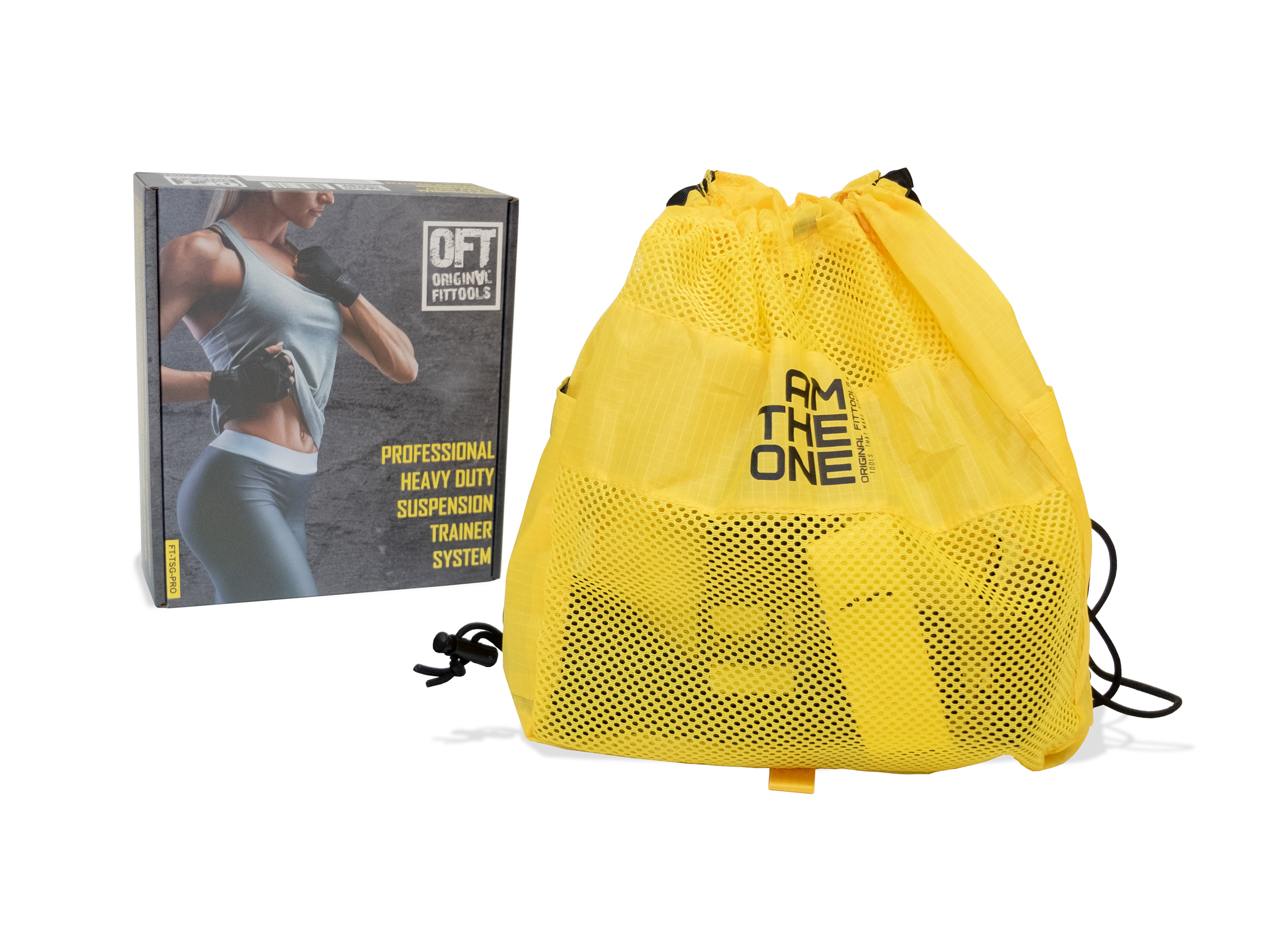 Набор петель для функционального тренинга профессиональный с дополнительным карабином