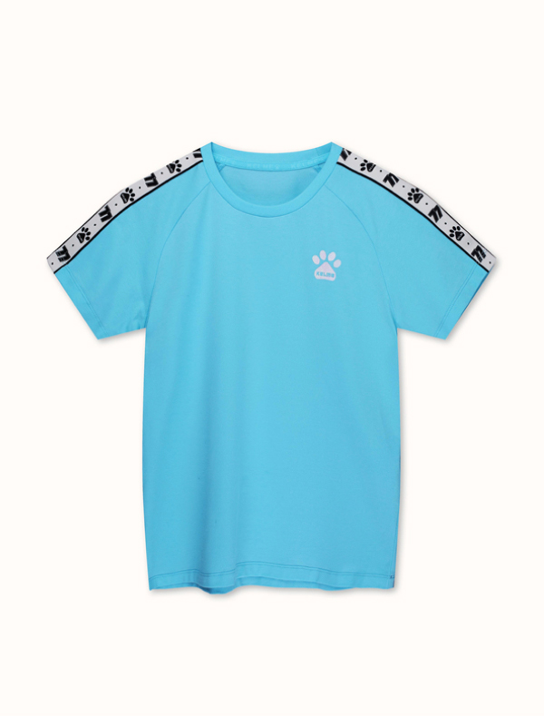 Детская футболка KELME Girls Short Sleeve T-Shirt Light Blue