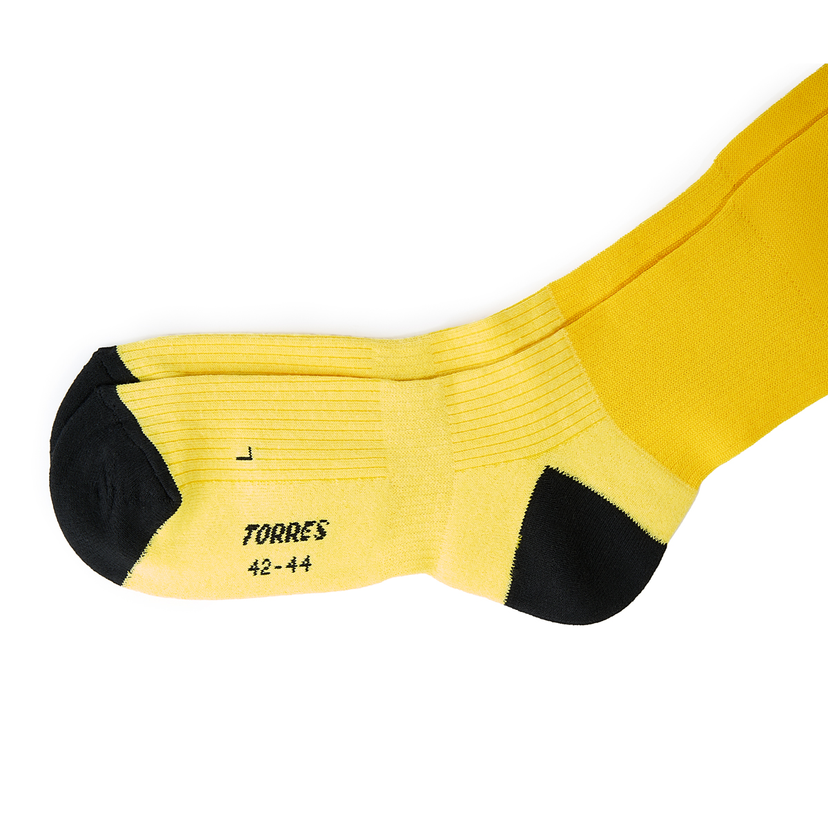 Гетры футб.TORRES Sport Team, FS1108-07-25-27, р.25-27, ЖЕЛТЫЙ, хлопок, полиэстер, эластан