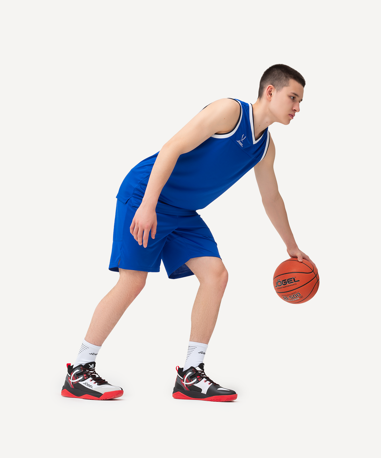 Мяч баскетбольный JOGEL JB-500 №5, размер 5