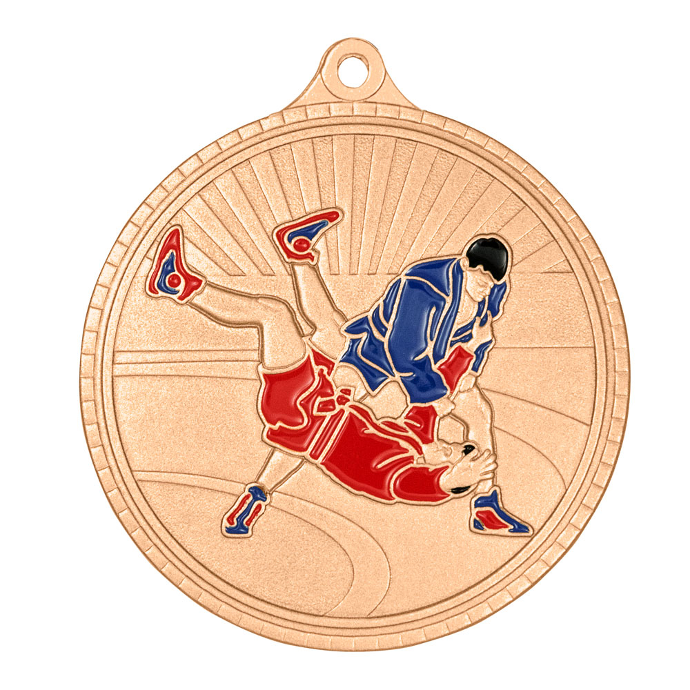 Медаль MZP 586-55/B самбо (D-55мм, s-2 мм)