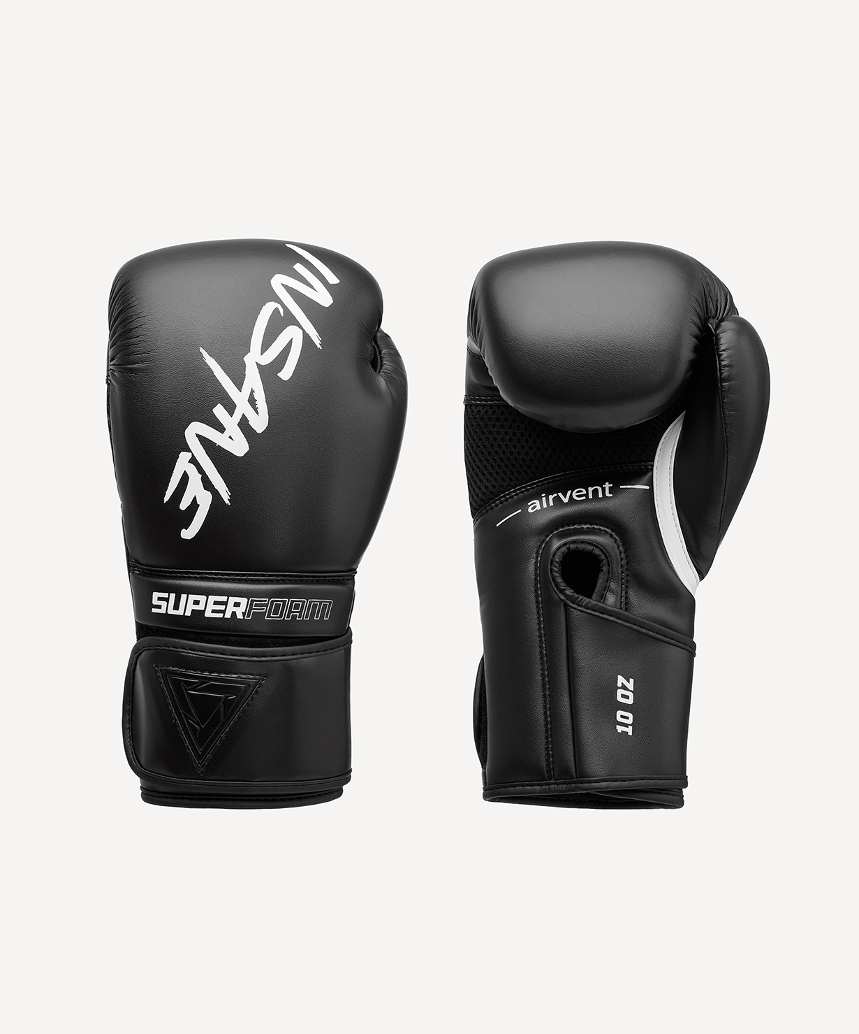 Перчатки боксерские INSANE IMPACT, черный, 10 oz