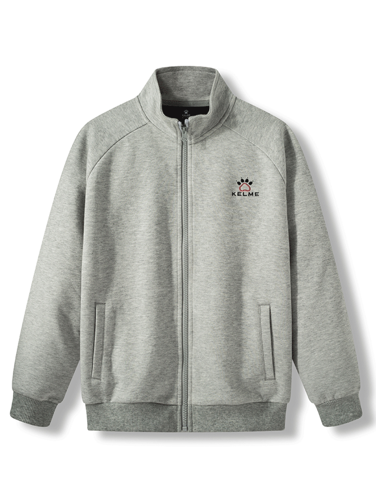 Детская олимпийка KELME Boys Cardigan Sweater Grey
