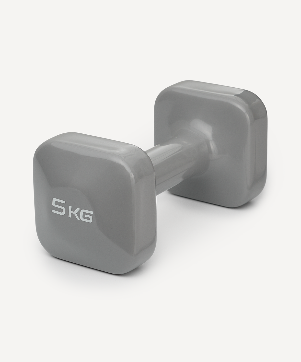 Гантель виниловая STARFIT DB-106 5 кг, темно-серый
