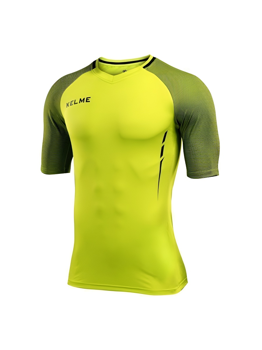 Футболка KELME Short Sleeve Football Shirt (Light Green/Green)
