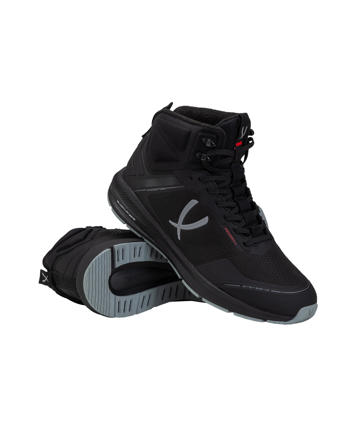 Кроссовки с мембраной JOGEL Snowstorm MID Black/grey