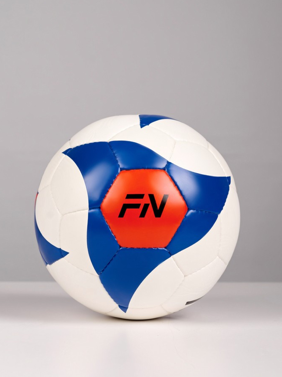 Футбольный мяч FN Football Ball (Ручная сшивка) (White/Blue)