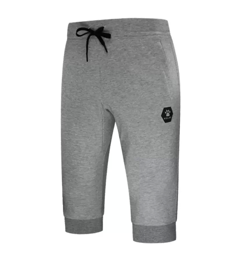 Бриджи KELME Men's Knitted Cropped Trousers Grey