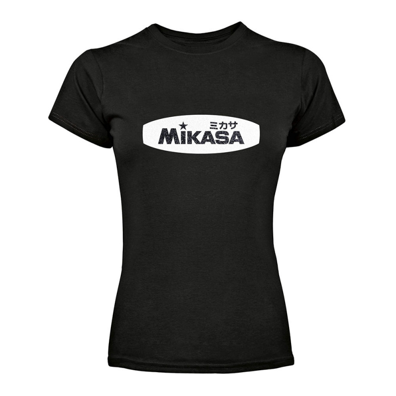 Футболка жен. MIKASA MT6047-V8-2XL, р.2XL, 100% хлопок, черный