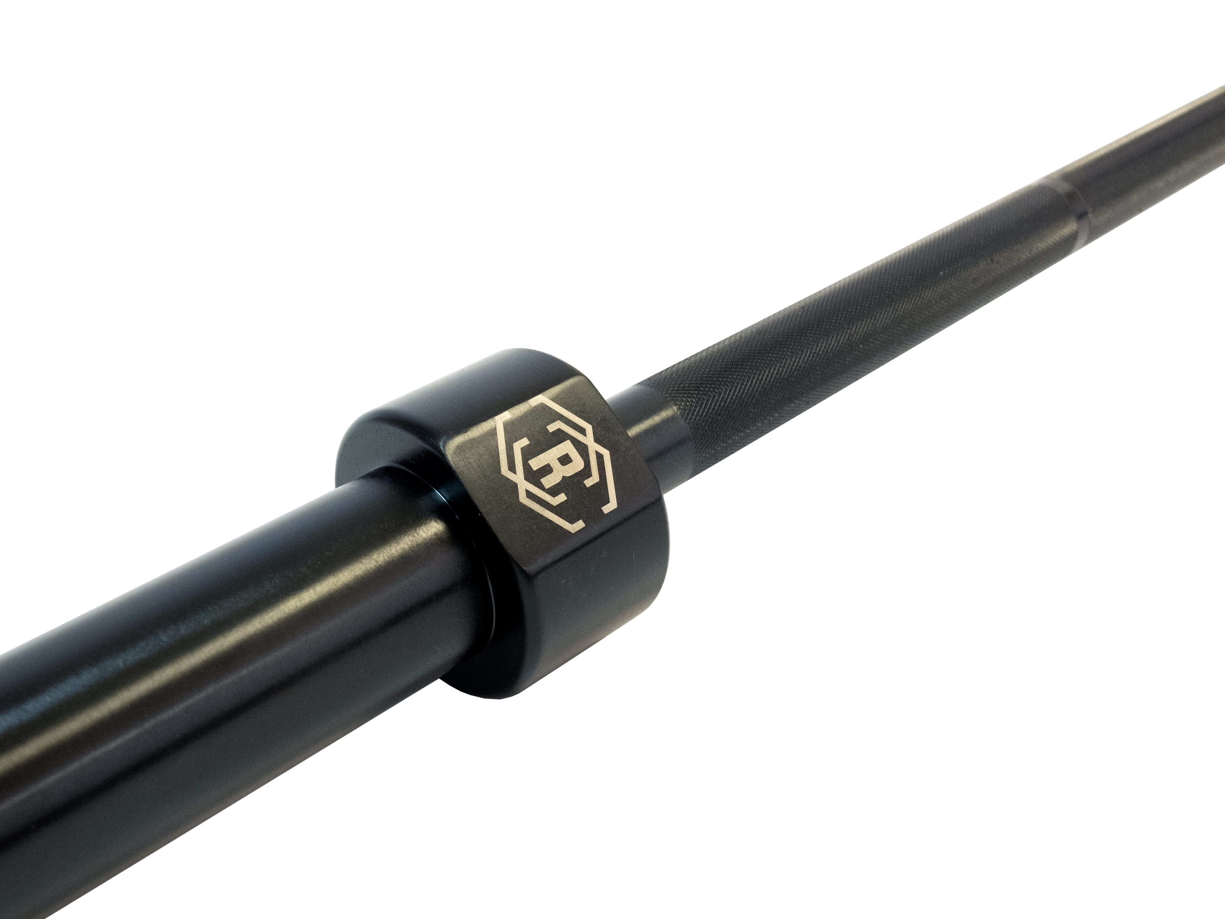 Гриф олимпийский прямой черный 86" до 226 кг REBEL