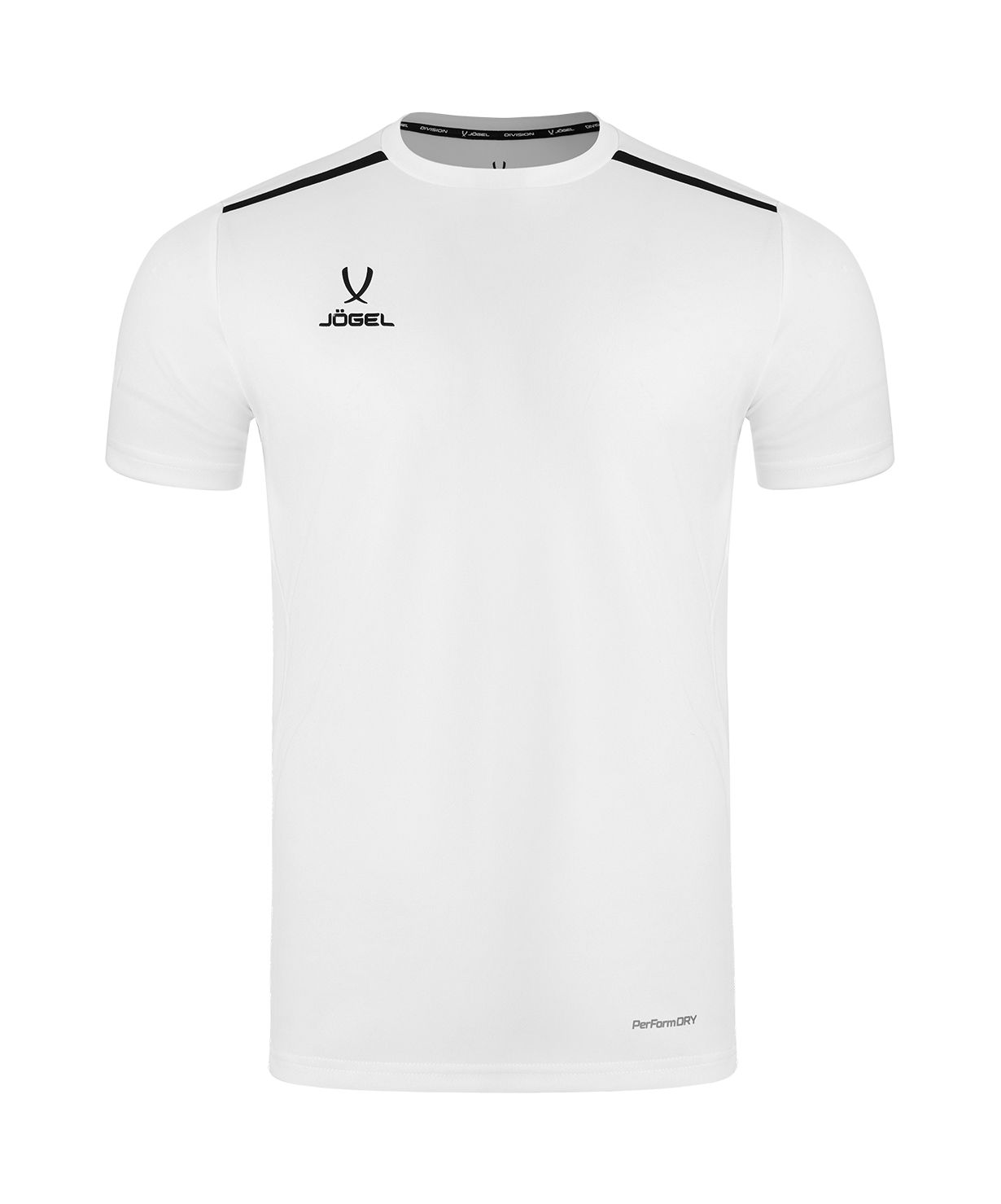 Футболка тренировочная JOGEL DIVISION Training Tee, белый, размер L