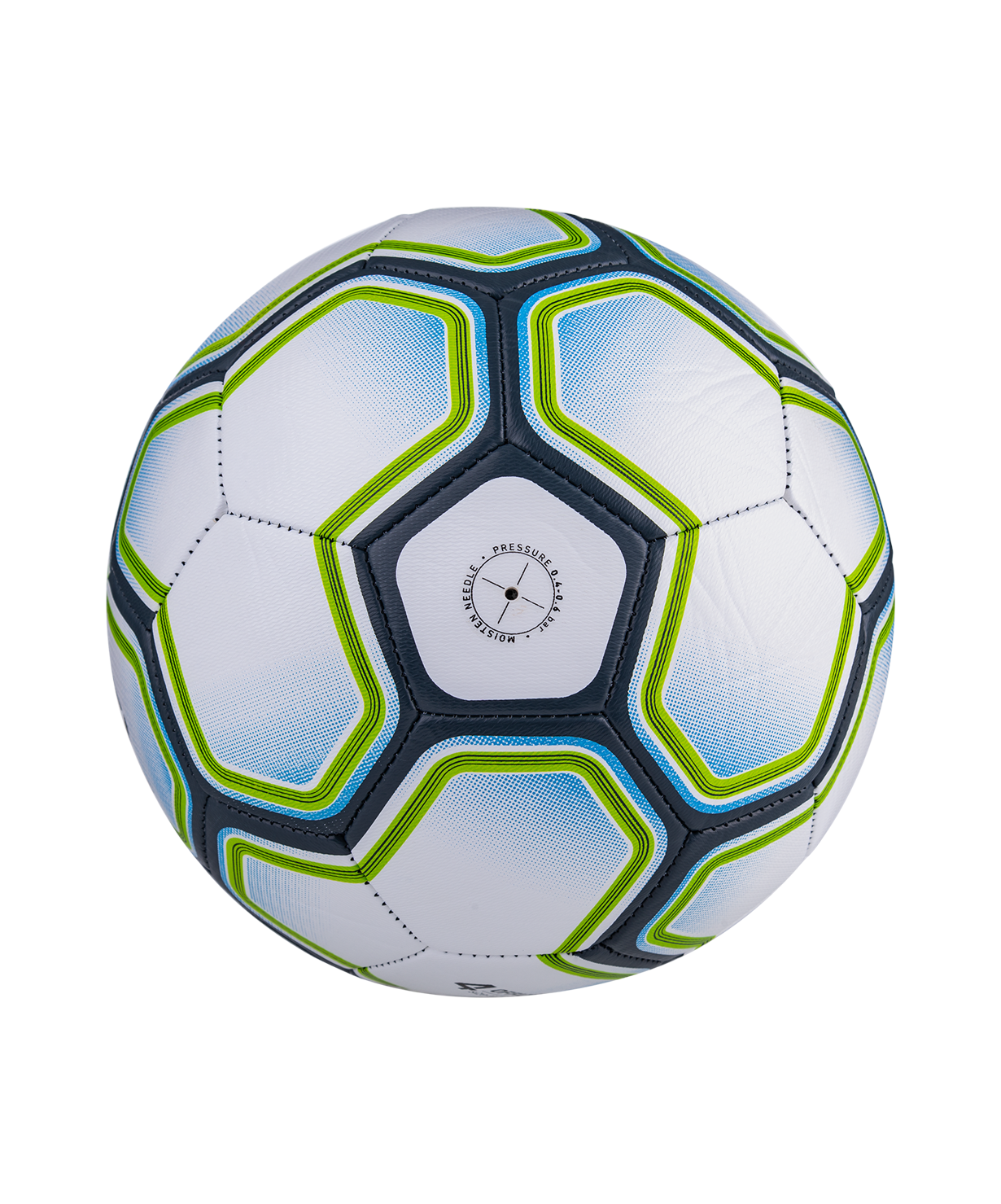 Мяч футзальный Star №4, белый/синий/зеленый, размер 4