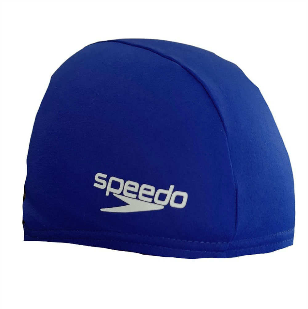 Шапочка для плав. SPEEDO Polyester Cap, 8-710080000, ТЕМНО-СИНИЙ, полиэстер