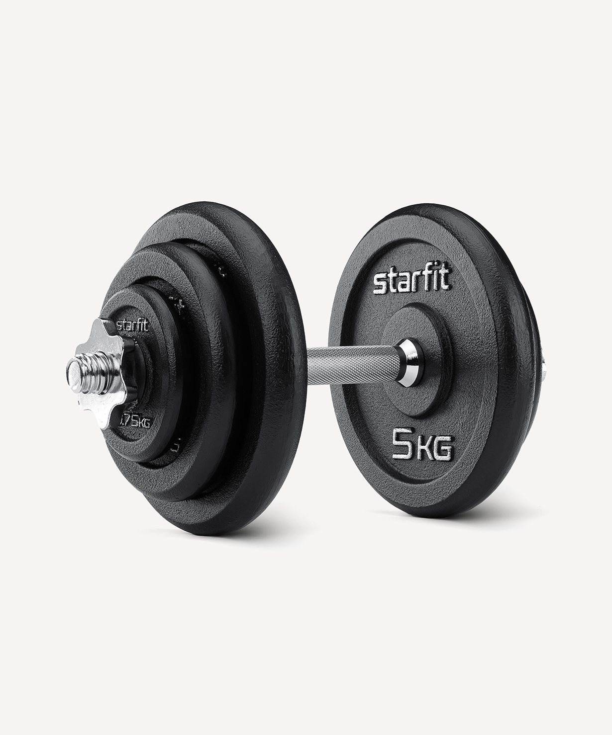 Гантель разборная чугунная в коробке STARFIT DB-715, 18 кг